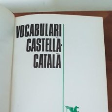 Libros de segunda mano: VOCABULARI CASTELLÀ-CATALÀ, 1968, SALVAT EDITORES.