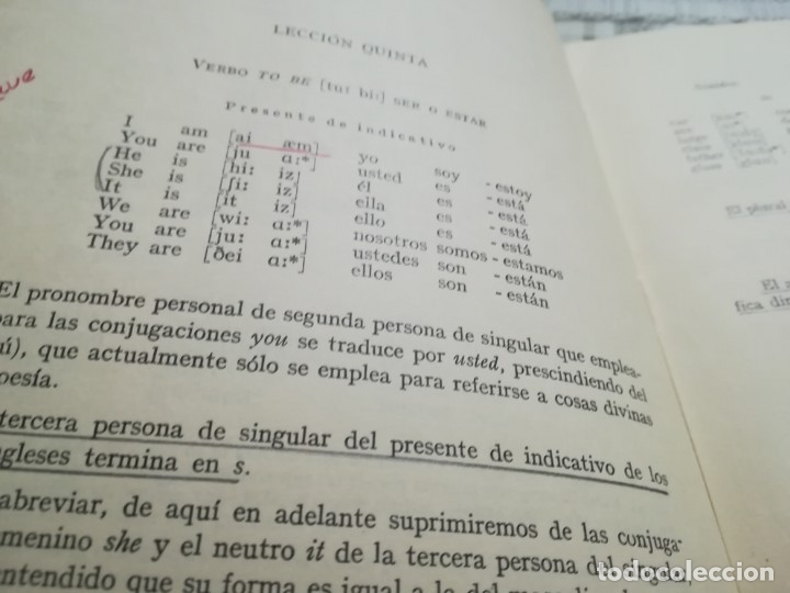 Libros de segunda mano: Gram&aacute;tica inglesa pr&aacute;ctica. Curso elemental - Prof. Julio Llorens Ebrat - Foto 4