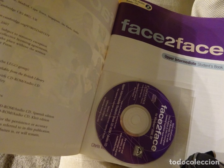 Libros de segunda mano: face2face. Upper Intermediate Student`s Book. With CD-ROM. 2007.Gram&aacute;tica inglesa - Foto 3