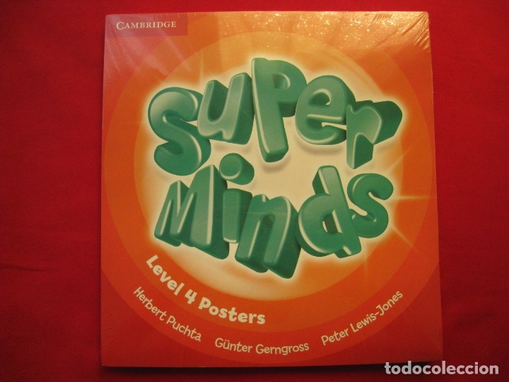Libros de segunda mano: SUPER MINDS - LEVEL 4 POSTERS - CAMBRIDGE - EN INGLES - PRECINTADO. - Foto 1