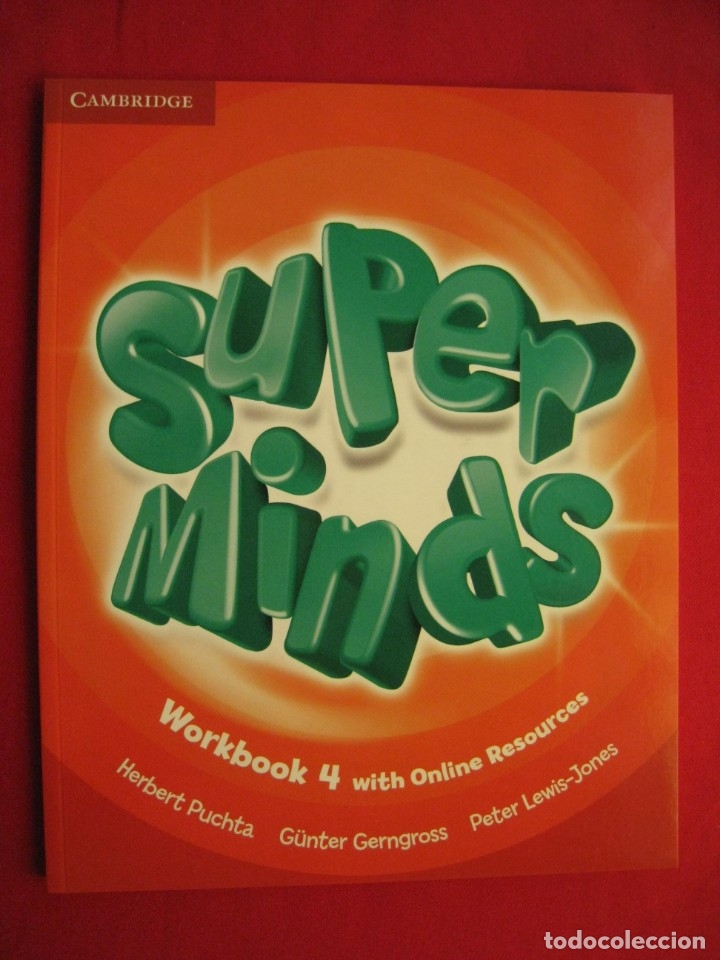 Libros de segunda mano: SUPER MINDS - WORKBOOK 4 WITH ONLINE RESOURCES - CAMBRIDGE - EN INGLES. - Foto 1