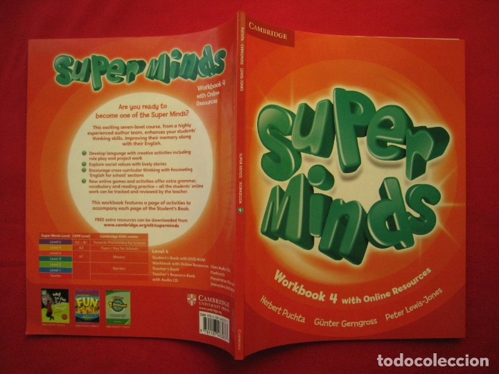 Libros de segunda mano: SUPER MINDS - WORKBOOK 4 WITH ONLINE RESOURCES - CAMBRIDGE - EN INGLES. - Foto 3