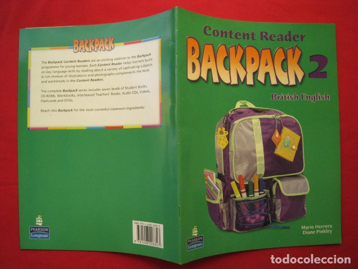 Libros de segunda mano: BACKPACK 2 - CONTENT READER - BRITISH ENGLISH - EDITORIAL PEARSON - EN INGLES. - Foto 3