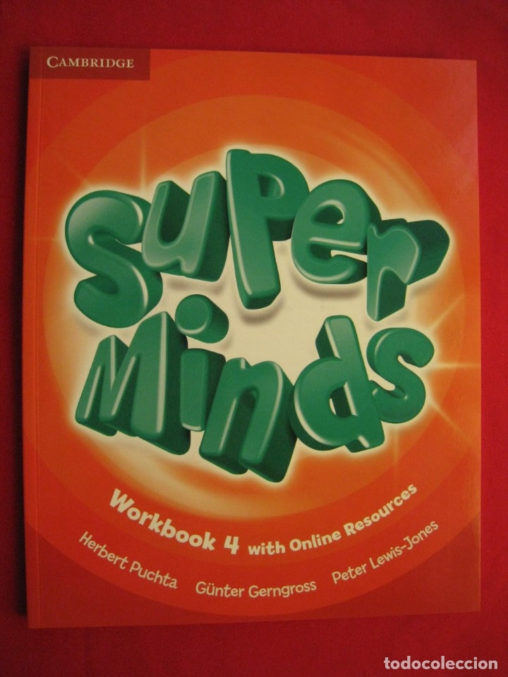 Libros de segunda mano: SUPER MINDS - WORKBOOK 4 WITH ONLINE RESOURCES - CAMBRIDGE - EN INGLES. - Foto 1