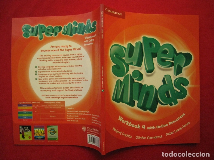 Libros de segunda mano: SUPER MINDS - WORKBOOK 4 WITH ONLINE RESOURCES - CAMBRIDGE - EN INGLES. - Foto 3