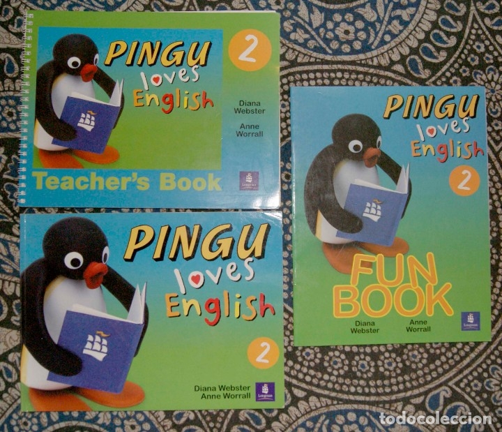 Libros de segunda mano: Pingu loves english 2 - Foto 1