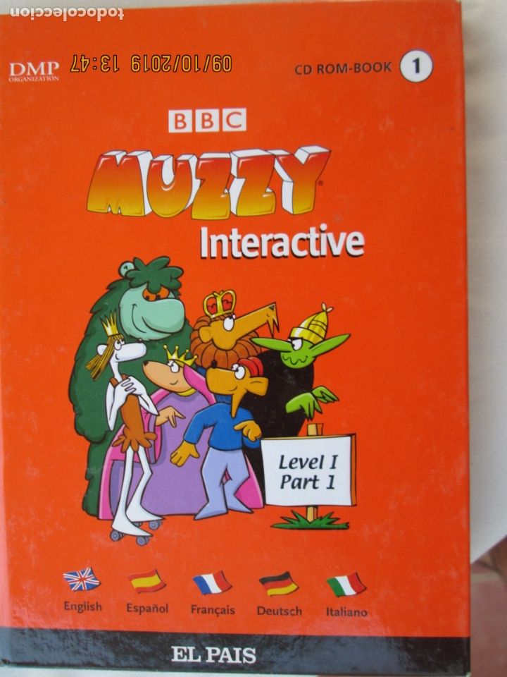 Libros de segunda mano: BBC MUZZY INTERACTIVE - EL PAIS - CD ROM - BOOK N&ordm; 1. - Foto 1