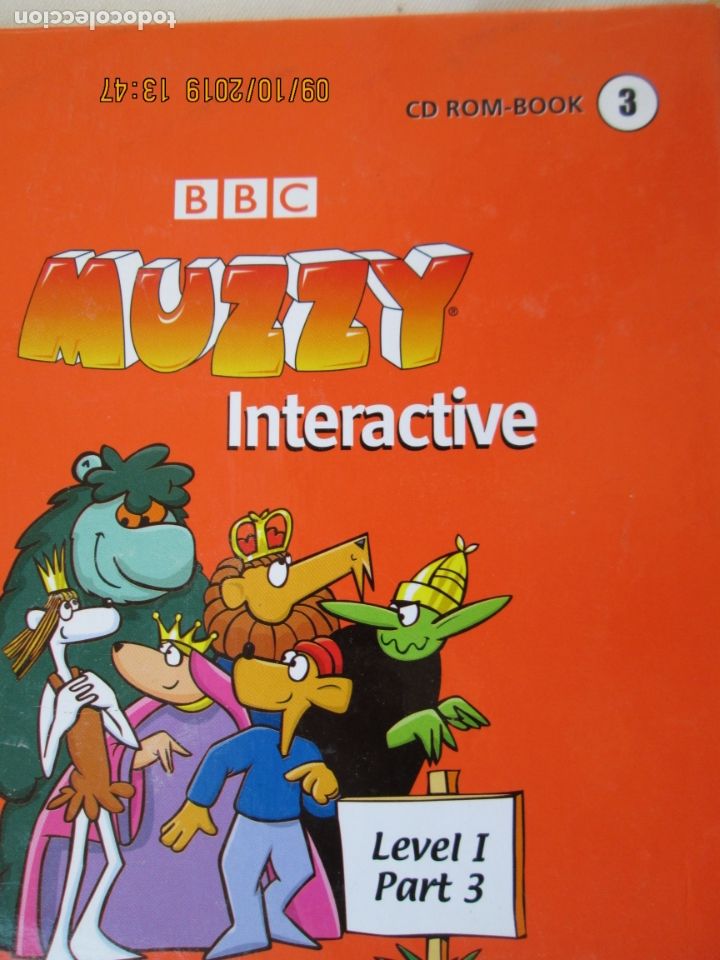 Libros de segunda mano: BBC MUZZY INTERACTIVE - EL PAIS - CD ROM - BOOK N&ordm; 3. - Foto 1