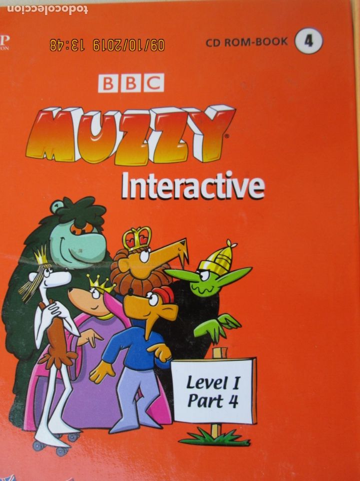 Libros de segunda mano: BBC MUZZY INTERACTIVE - EL PAIS - CD ROM - BOOK N&ordm; 4. - Foto 1