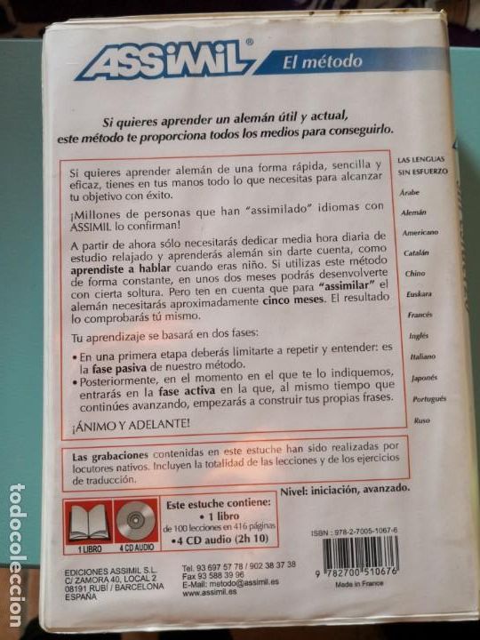 Libros de segunda mano: EL NUEVO ALEM&Aacute;N ASSIMIL - Foto 2