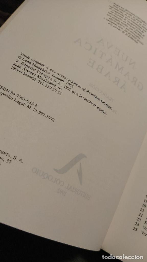 Libros de segunda mano: Nueva gram&aacute;tica &aacute;rabe Coloquio - Foto 5