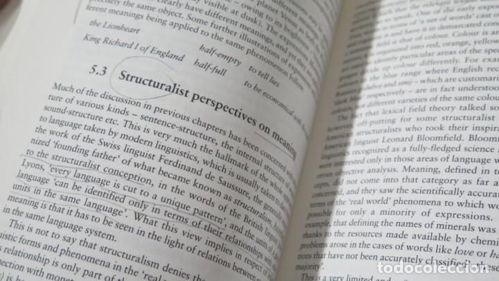 Libros de segunda mano: LANGUAGE AND THE LEXICON. AN INTRODUCTION. SINGLETON - Foto 5
