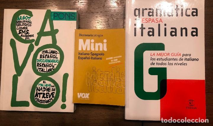Libros de segunda mano: ITALIANO. DOS DICCIONARIOS+GRAMATICA - Foto 1