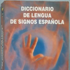 Libros de segunda mano: DICCIONARIO DE LA LENGUA DE SIGNOS ESPAÑOLA. FELIX-JESUS PINEDO PEYDRO. Lote 192738290