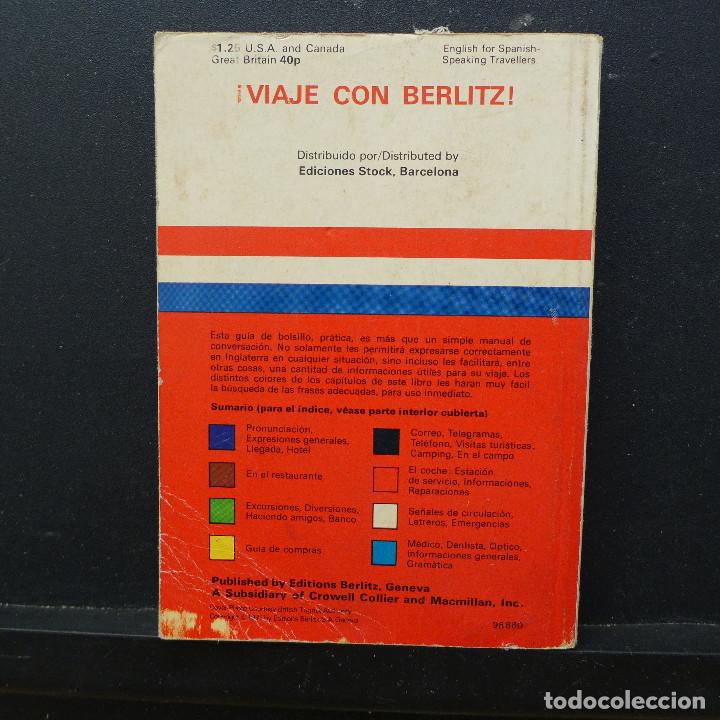 Libros de segunda mano: INGLES PARA VIAJEROS - BERLITZ - Foto 2
