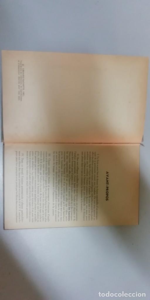 Libros de segunda mano: ANALYSE GRAMATICALE ET LOGIQUE - E. GRAMMONT, A. HAMON - Foto 3