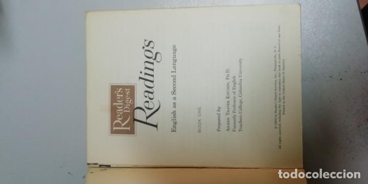 Libros de segunda mano: READERS DIGEST, READINGS, ENGLISH AS A SECOND LANGUAGE - Foto 2