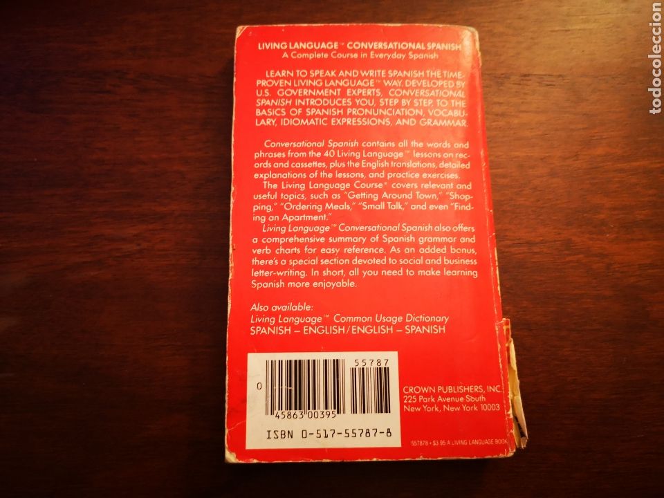Libros de segunda mano: Conversational Spanish. A complete course in everyday spanish - Foto 2
