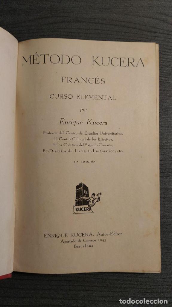 Libros de segunda mano: FRANCES. 1&ordm; y 2&ordm; Curso . METODO KUCERA. + PROGRAMA DE LENGUA FRANCESA - Foto 14