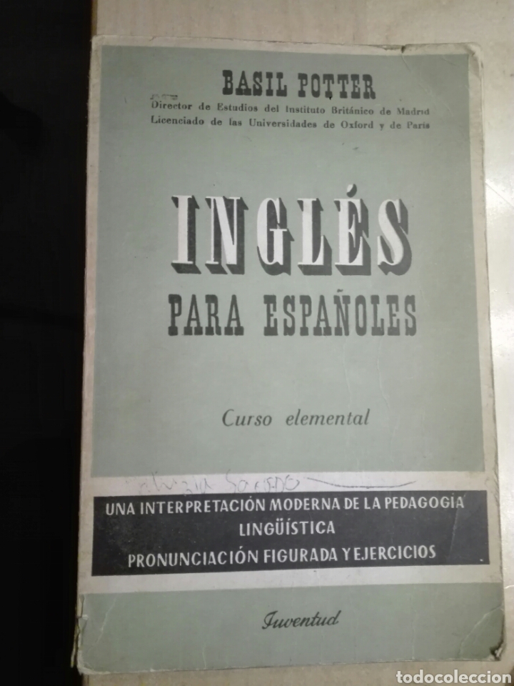 Libros de segunda mano: INGLES PARA ESPA&Ntilde;OLES. BASIL POTTER. 1968 - Foto 1