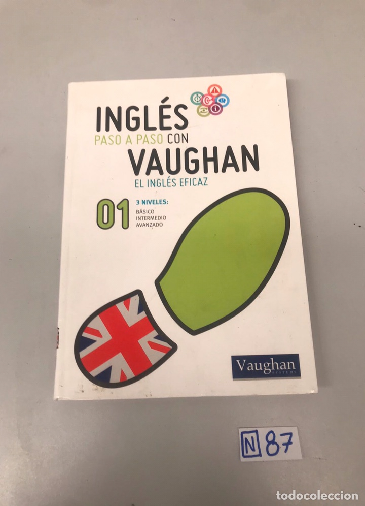 Libros de segunda mano: INGL&Eacute;S PASO A PASO CON VAUGHAN - Foto 1