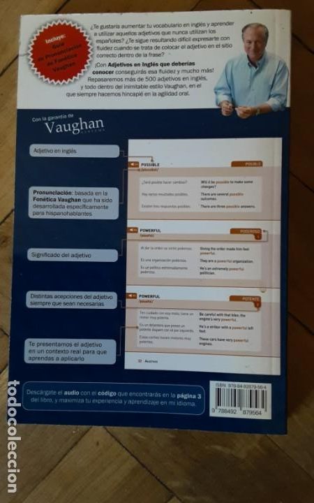 Libros de segunda mano: ADJETIVOS EN INGL&Eacute;S - METODO VAUGHAN - Foto 3