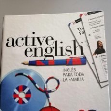 Libros de segunda mano: ACTIVE ENGLISH. CURSO DE IDIOMAS DE EL PAÍS. ARCHIVADOR CON TODAS SUS FICHAS, SIN CD´S. Lote 206957513
