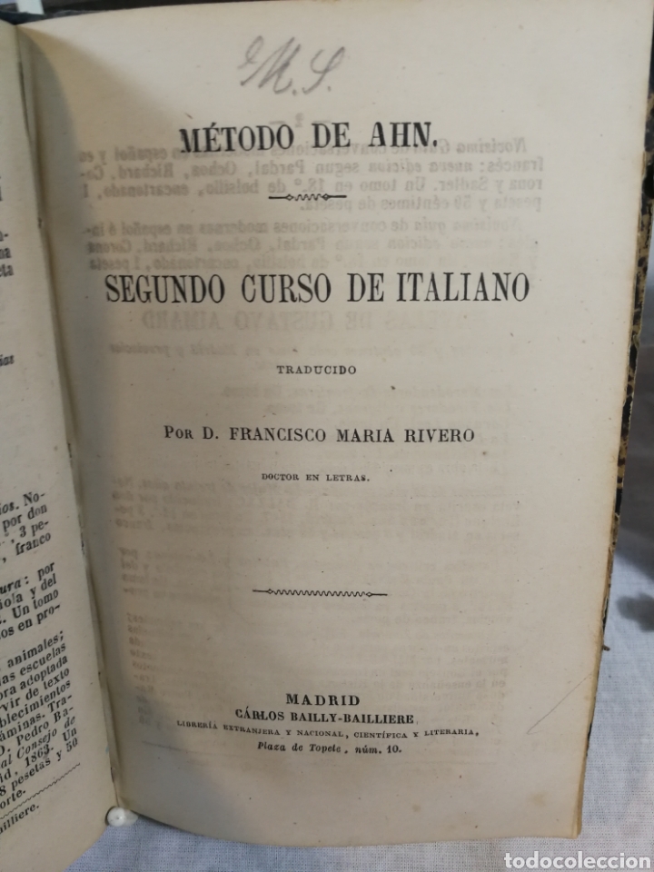 Libros de segunda mano: CURSO DE ITALIANO METODO AHN - Foto 2