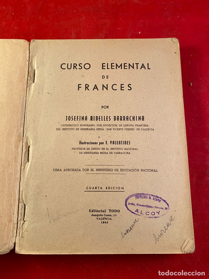 Libros de segunda mano: Curso elemental de Frances - Foto 2