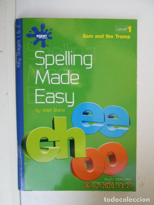 Libros de segunda mano: SPELLING MADE EASY - LEVEL 1 - VIOLET BRAND - 2001. - Foto 1