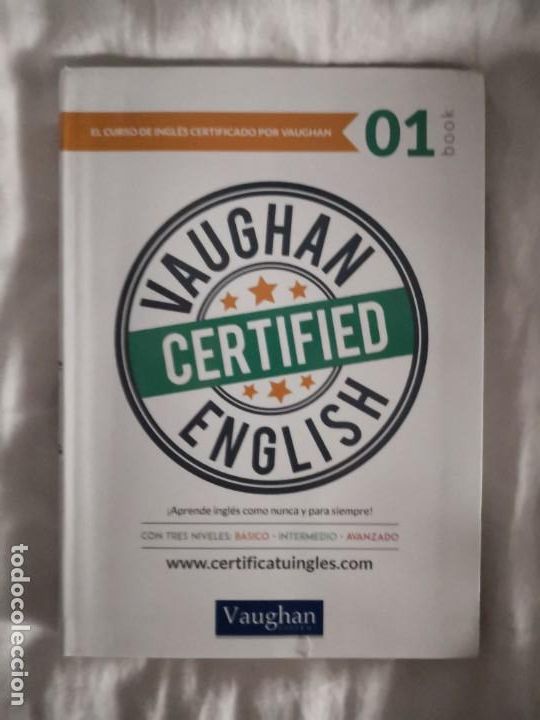 Libros de segunda mano: VAUGHAN CERTIFIED ENGLISH 01 con compact disc - Foto 1