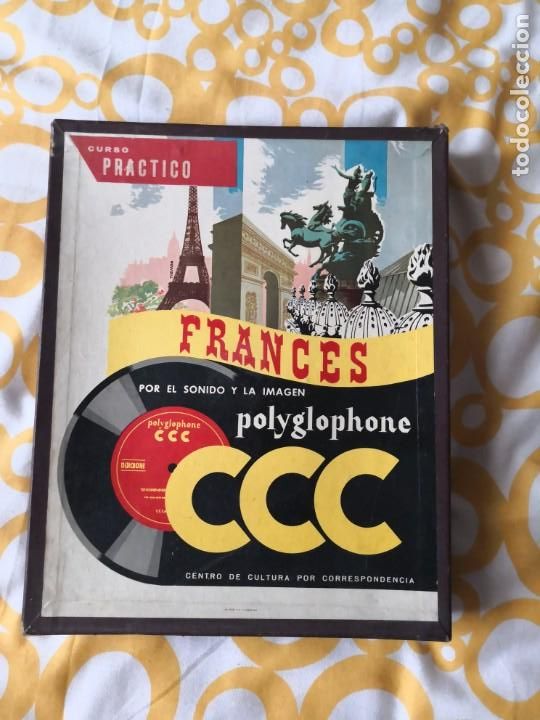 Libros de segunda mano: FRANC&Eacute;S Curso CCC pr&aacute;ctico con discos - Foto 1