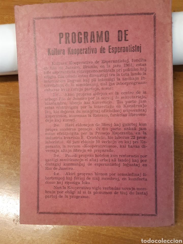 Libros de segunda mano: Libro de Esperanto - Foto 2