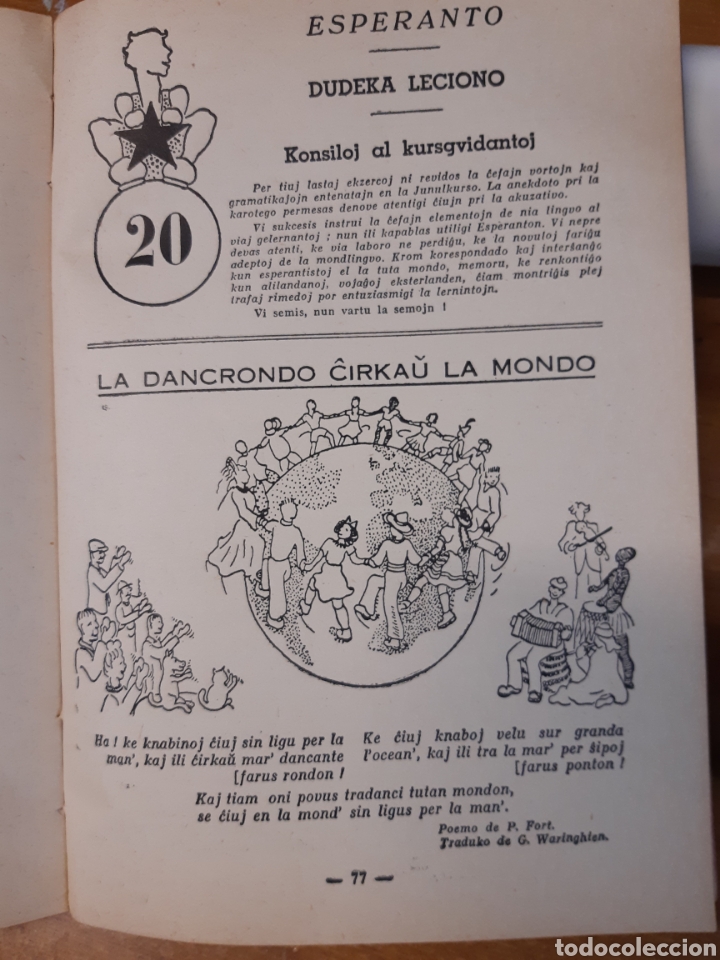 Libros de segunda mano: Libro de Esperanto - Foto 8