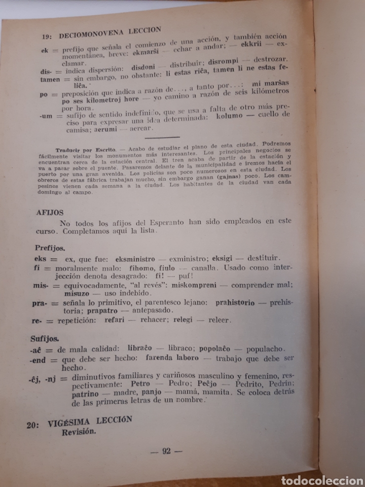 Libros de segunda mano: Libro de Esperanto - Foto 11
