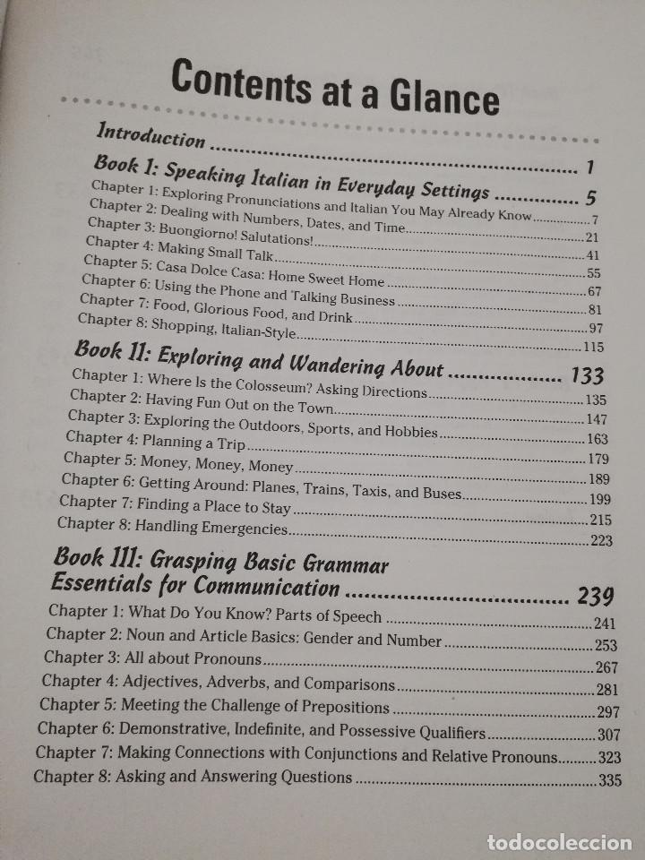 Libros de segunda mano: ITALIAN ALL - IN - ONE FOR DUMMIES - Foto 3
