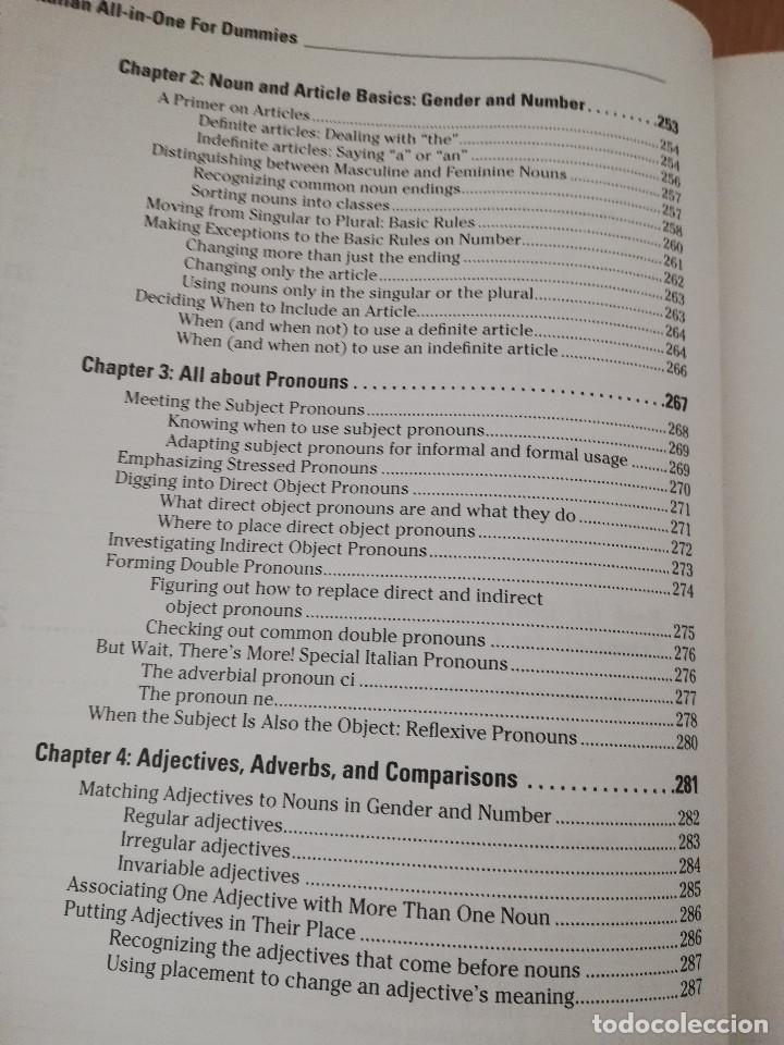 Libros de segunda mano: ITALIAN ALL - IN - ONE FOR DUMMIES - Foto 10