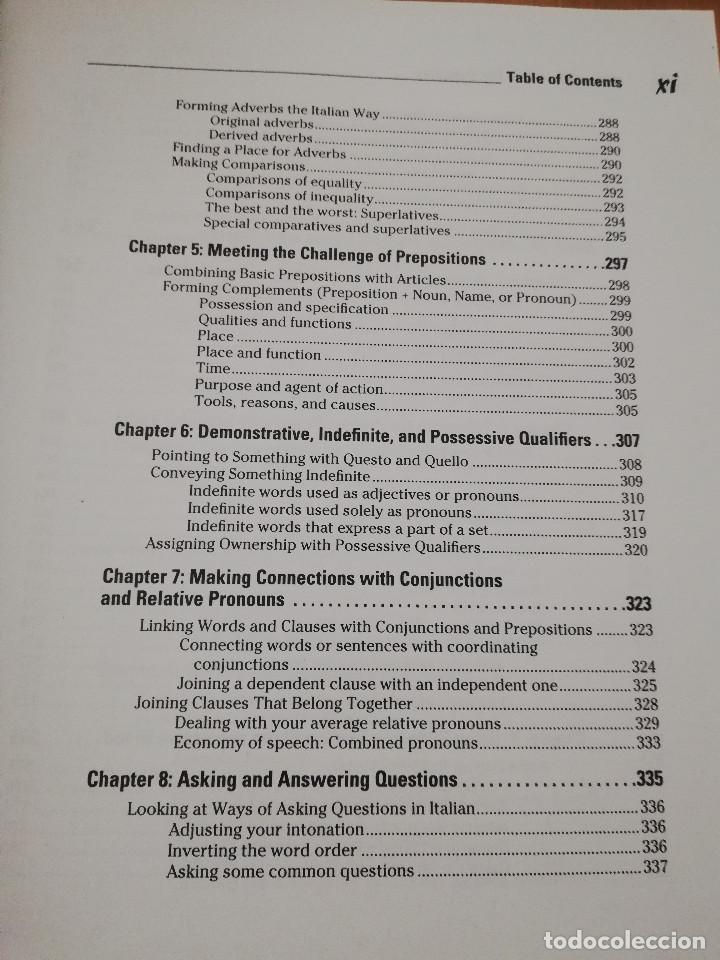 Libros de segunda mano: ITALIAN ALL - IN - ONE FOR DUMMIES - Foto 11