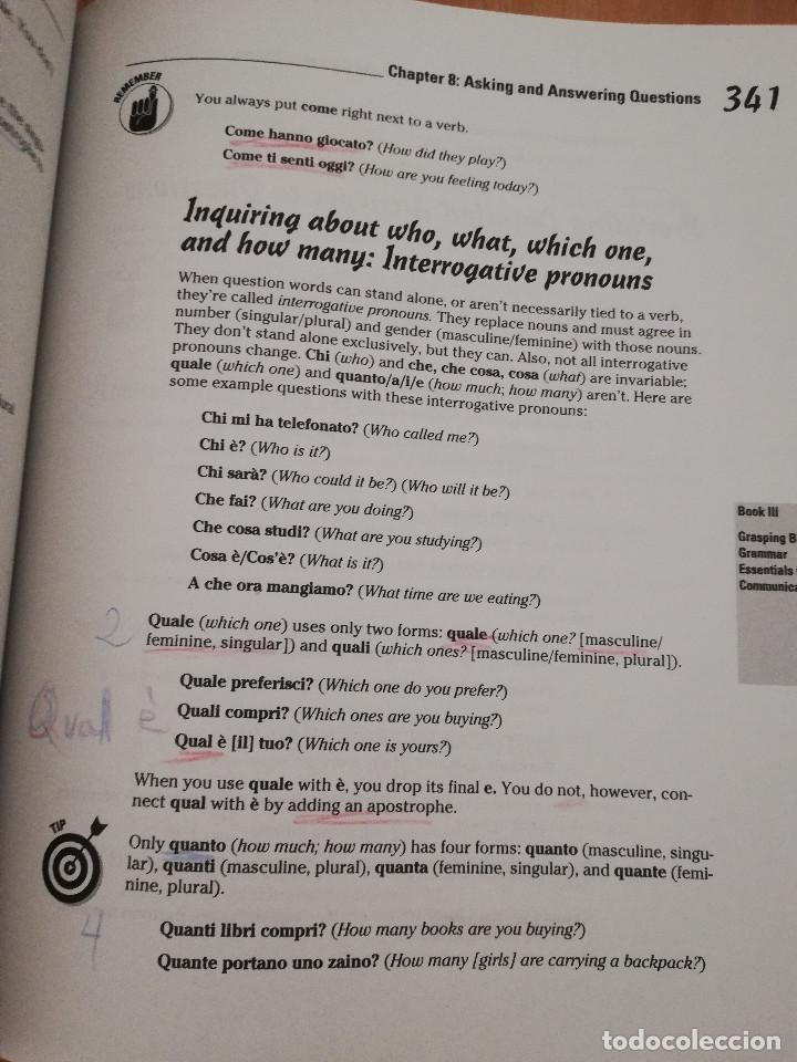Libros de segunda mano: ITALIAN ALL - IN - ONE FOR DUMMIES - Foto 16