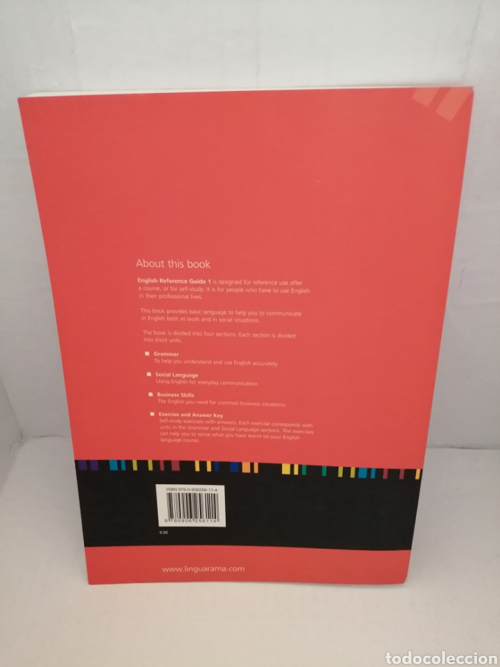 Libros de segunda mano: MARCUS EVANS LINGUARAMA. English Reference Guide 1. Learner Support Material (ed. 2009) - Foto 2