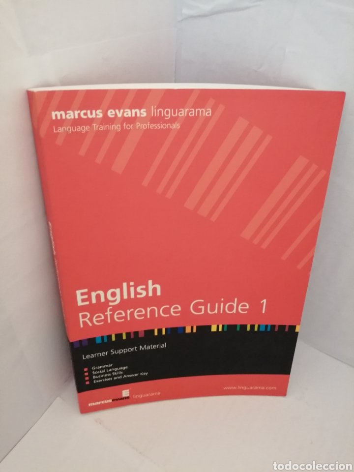 Libros de segunda mano: MARCUS EVANS LINGUARAMA. English Reference Guide 1. Learner Support Material (ed. 2009) - Foto 3