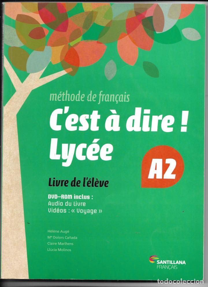 Libros de segunda mano: Cest &agrave; dire A2. Livre de l&eacute;l&egrave;ve. Con CD SIN USAR - Foto 1