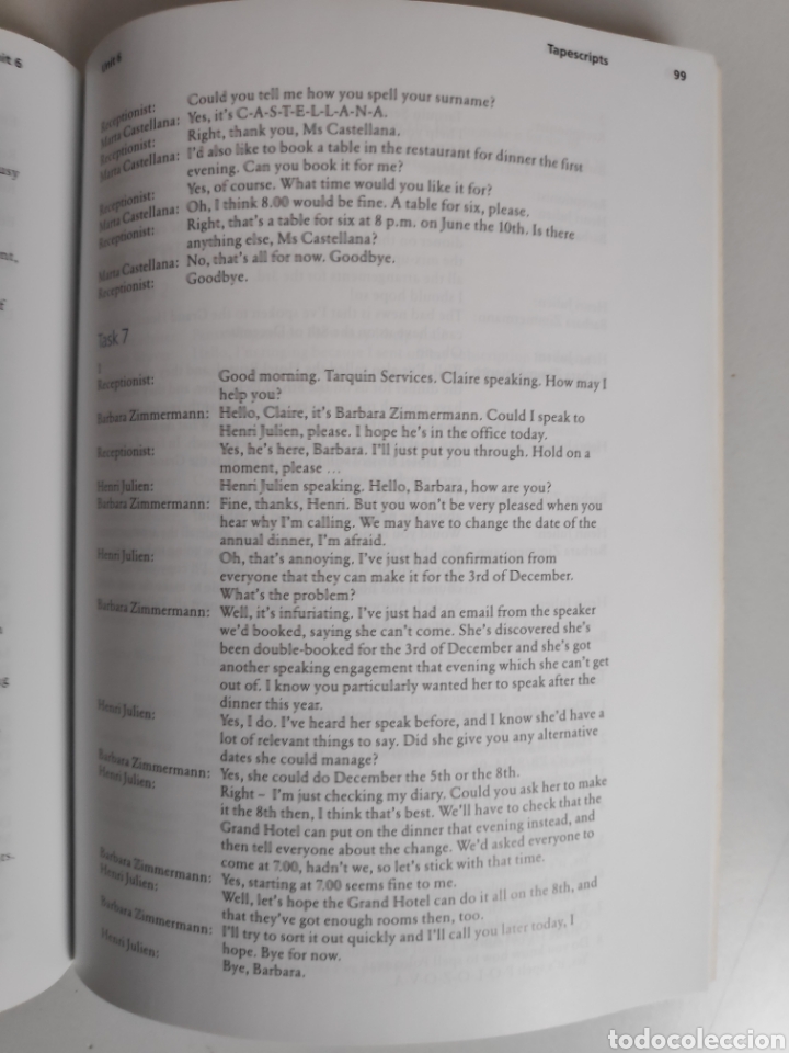 Libros de segunda mano: Libro. Telephoning in English. Libro de formacion - Foto 9