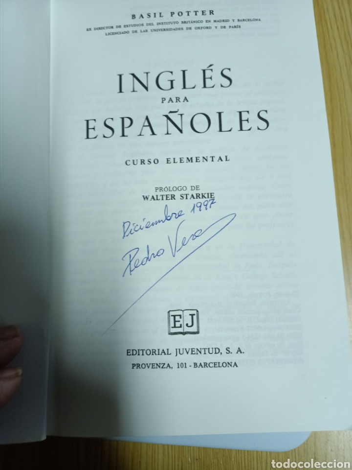 Libros de segunda mano: Ingles para espa&ntilde;oles - Basil Potter 1994 - Foto 5