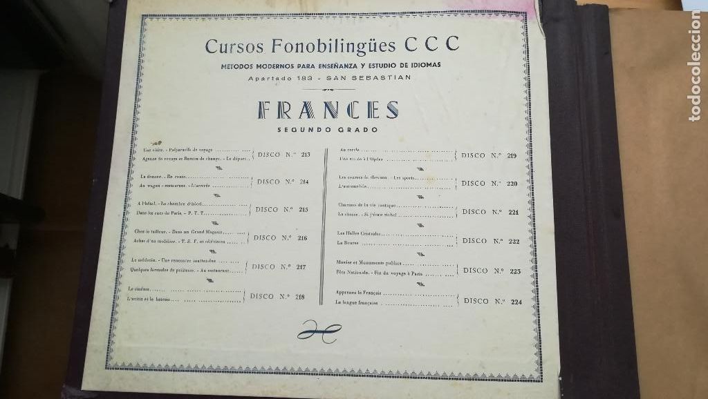 Libros de segunda mano: CURSO FRANCES EN DISCOS DE PIZARRA - Foto 4