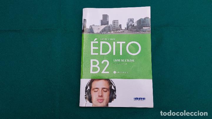 Libros de segunda mano: LIBRO EDITO B2 FRANCES + CD - LIVRE DE L&Egrave;L&Eacute;VE - Foto 1