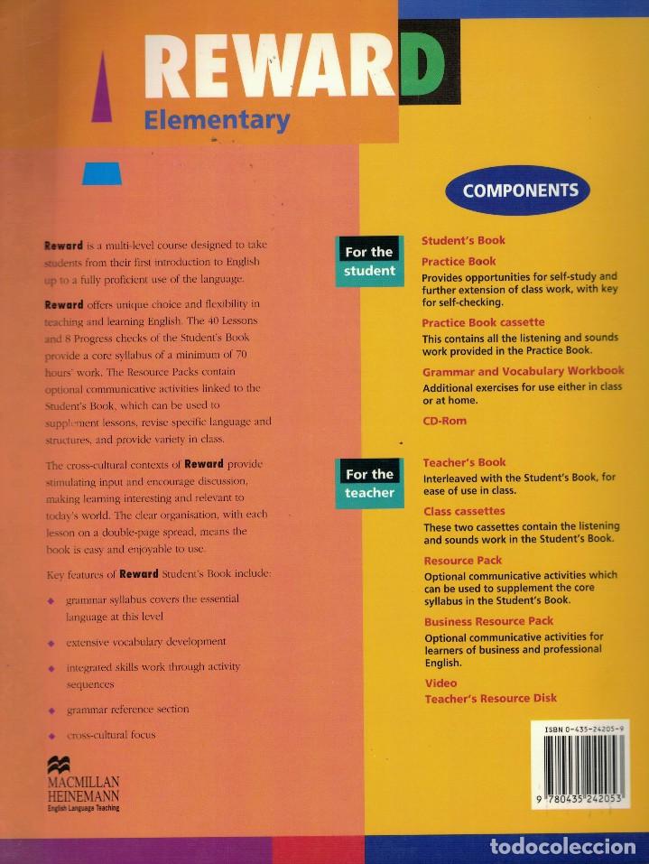 Libros de segunda mano: Reward Elementary Students Book Macmillan Simon Greenall - Foto 2