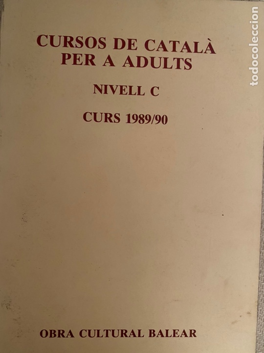 Libros de segunda mano: cursos de catal&agrave; per a adults OCB - Foto 1