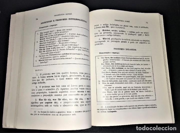 Libros de segunda mano: Gram&aacute;tica Elementar da L&iacute;ngua Alem&atilde; de Vaz Pires - Foto 7