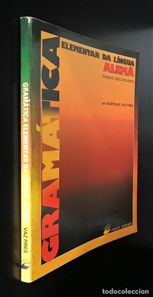 Libros de segunda mano: Gram&aacute;tica Elementar da L&iacute;ngua Alem&atilde; de Vaz Pires - Foto 8